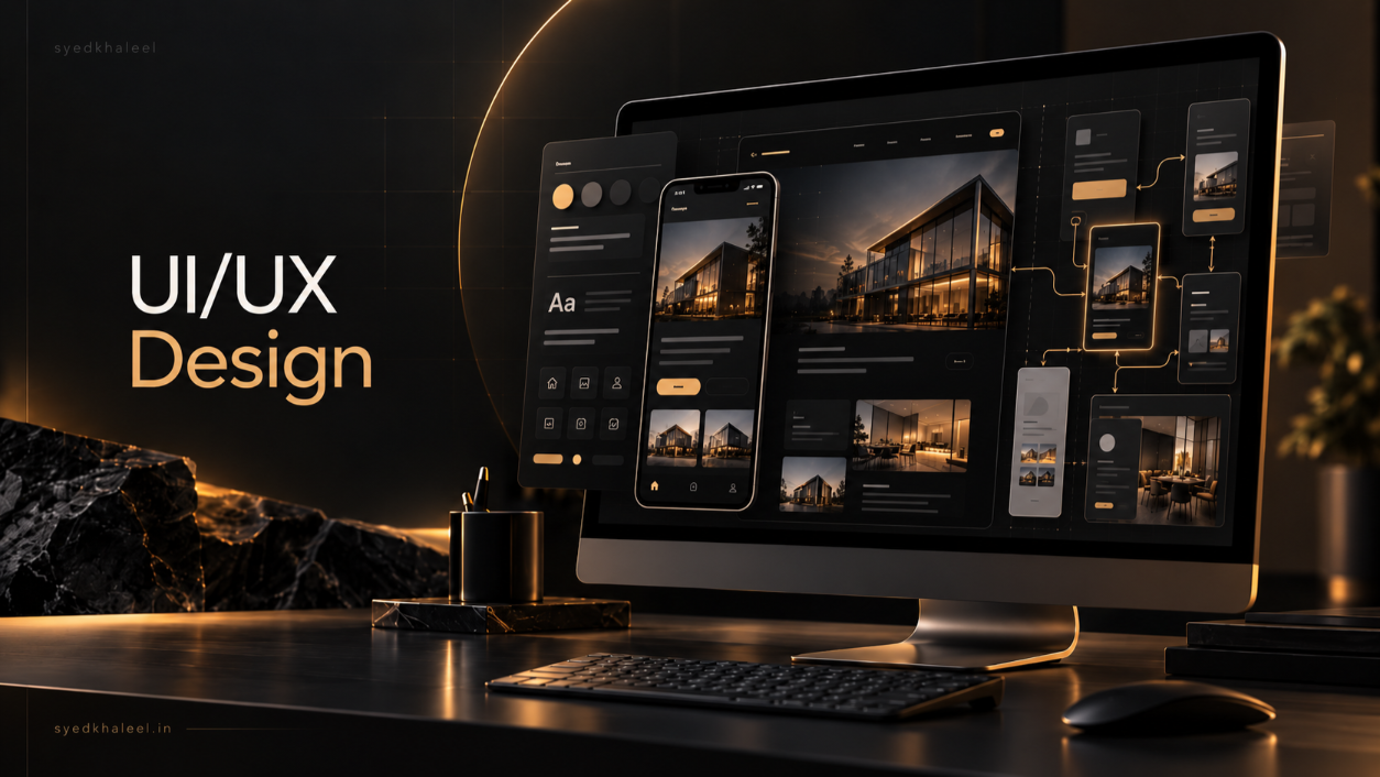 Figma UI/UX design, wireframes, and interactive prototype